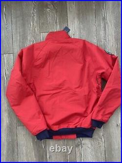 $198 New Polo Ralph Lauren Sportsmen Respect Wildlife Portage Red Jacket Size S