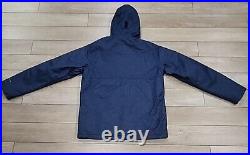 $200 NWT Columbia Men's Big Sparks Insulated Hooded Jacket Navy Blue MEDIUM M