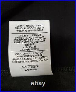 2020 Arc'teryx Trino SL, Men's XL Black. Gore-tex Infinium Softshell Jacket