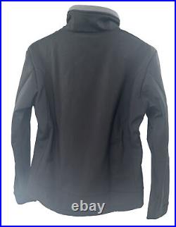 30seven Men's Full Zip Heated Black Long Sleeve Soft Shell Jacket Size S