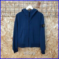 £395 Stone Island Soft Shell Jacket M MEDIUM slate blue