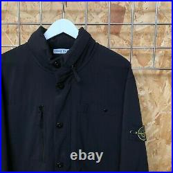 £495 Stone Island Soft Shell-R jacket XXL 2XL (XL) black, bomber, short