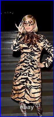 $4,100 DOLCE & GABBANA REAL MINK Fur Long Dress Coat Jacket 38 40 42 2 4 6 S M D