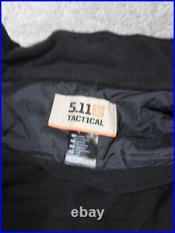 5.11 Tactical Jacket Mens Large 3 In 1 Parka Heavy Black Soft Shell New