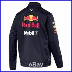 762354-01 Mens Puma Red Bull Racing RBR Team Softshell Jacket Night Sky