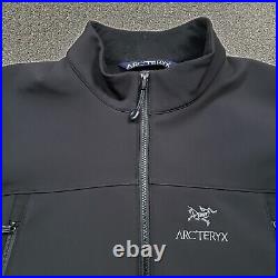 ARCTERYX Jacket Mens XXL Black Soft Shell Gamma Full Zip 2XL