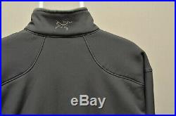 ARC'TERYX Men's Grey Polartec Softshell Jacket Size L
