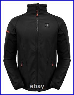 ActionHeat 5V Battery Heated Soft-Shell Jacket for Men Black XL