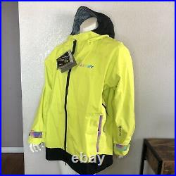 Adidas Hiking Jacket Terrex Gore-Tex Waterproof Windproof Yellow GM4820 Size 2XL