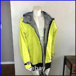 Adidas Hiking Jacket Terrex Gore-Tex Waterproof Windproof Yellow GM4820 Size 2XL