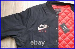 Air Jordan Legacy Japan Fire Red/Black Bomber Jacket Mens Size 3XL (CZ1165-010)