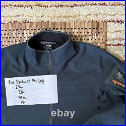 Arc'teryx Arcteryx Epsilon LT Soft Shell Jacket Full Zip Blue Men's Size Large L