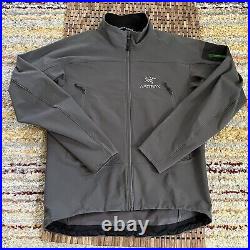 Arc'teryx Arcteryx Gamma LT Jacket Full Zip Soft Shell Grey Men's Size Medium M