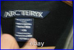 Arc'teryx Arcteryx Polartec Fleece Lined Soft Shell Jacket Coat Men's Large Gray
