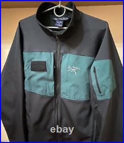 Arc'teryx Gamma-mx Jacket Polartec Softshell Mens Large Black $300rp Rare