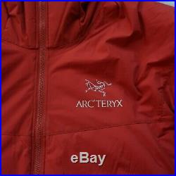 Arc'teryx Insulated Parka Jacket Size M Soft Shell Maroon Orange