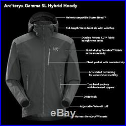 Arc'teryx Leaf Veilance Gamma Sl Hybrid Hoody Soft Shell Jacket Fleece Mens M L