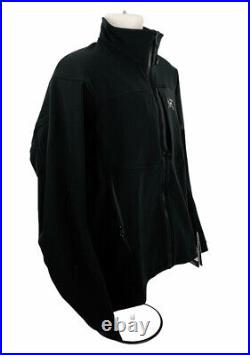 Arc'teryx Men's Gamma MX Blackbird Black Softshell Full Zip Jacket Sz M Arcteryx
