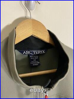 Arcteryx Gamma MX Soft Shell Jacket Gray Green Mens Large Vintage Rare