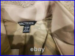 Arcteryx LEAF Multicam softshell combat jacket XL new with tags