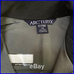 Arcteryx Leaf DRAC Jacket Soft Shell Wolf/grey Large new SEAL CAG SOF DELTA NSW