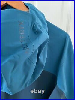 Arcteryx Lithic Comp Jacket Men's Medium Blue Lightly Used Gore