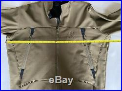 Arcteryx Mens Jacket Large Soft shell Coyote Excellent Condition Large