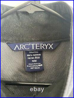 Arcteryx Mens Medium Black Soft Shell Jacket
