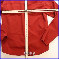 Arcteryx Mens Medium Red Soft Shell Jacket