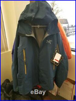 Arcteryx Sabre Jacket Men's XXL Blue Moon NWT Whiteline MSRP $625