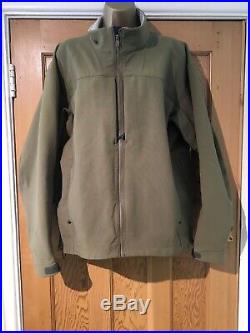 Arcteryx Size L Soft Shell Jacket Utility WR Green Chest 132 SF Issue