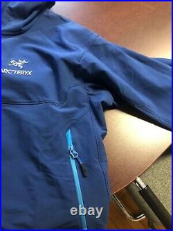 Arcteryx Soft Shell Jacket, NWOT, Blue, XL
