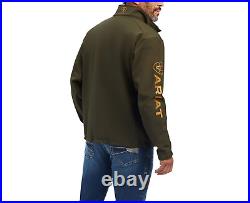 Ariat Men's Logo 2.0 Brine Olive Softshell Jacket- 10041615