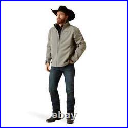 Ariat Men's Logo 2.0 Jetty Grey Soft-shell Jacket