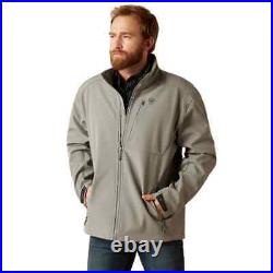 Ariat Men's Logo 2.0 Jetty Grey Soft-shell Jacket