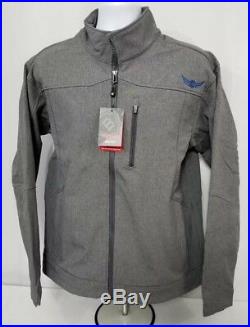 Ariat Relentless Willpower Softshell Jacket. Men's size LARGE in Charcoal