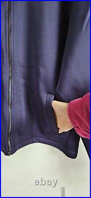 Armani Exchange Men's embossed letters sleeve Large soft shell jacket w hood