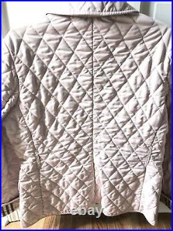 Authentic Burberry Quilted jacket with zipper