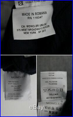 Authentic Moncler DELONIX Softshell Men's Jacket MADE IN ROMANIA Size 2 UK 38