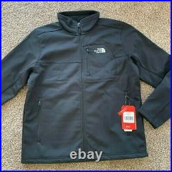 BNWT The North Face Men's Apex Risor Soft Shell Jacket, Black, Size L