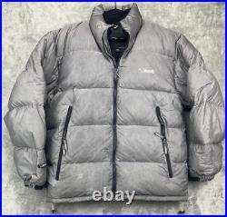 Bear USA Men's Heavy Duty Puffer Jacket Winter Gray XL Pockets