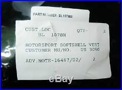 Bentley Authentic Motorsport Soft Shell Vest Oem # Bl1078