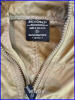 Beyond Clothing Soft Shell Coyote Color Jacket Size XL