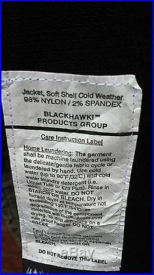 Blackhawk Gen III Level 5 Soft Shell ECWCS Jacket GSA Alpha Green Sizes L-XL