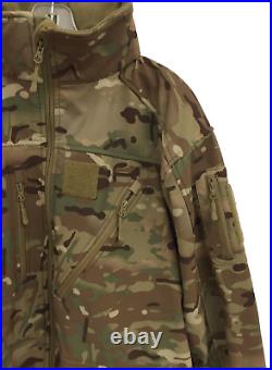 British Army Combat Multicam Soft Shell Jacket XXL Sturm Mil-Tec Free Shipping