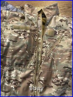 British Army Combat Multicam Soft Shell Jacket XXL Sturm Mil-Tec Free Shipping