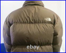 Brown North Face Nuptse Puffer
