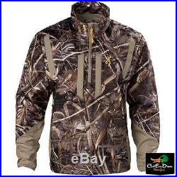 Browning Dirty Bird Soft Shell Pullover Jacket Coat Realtree Max-5 Camo Large