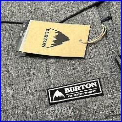 Burton Covert Jacket Mens XS JK Slim Ski Snowboard Bog Heather Gray Dryride