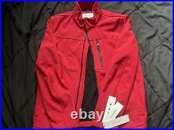 CALVIN KLEIN Infinite Stretch Men's Soft Shell Jacket Red- Size Small